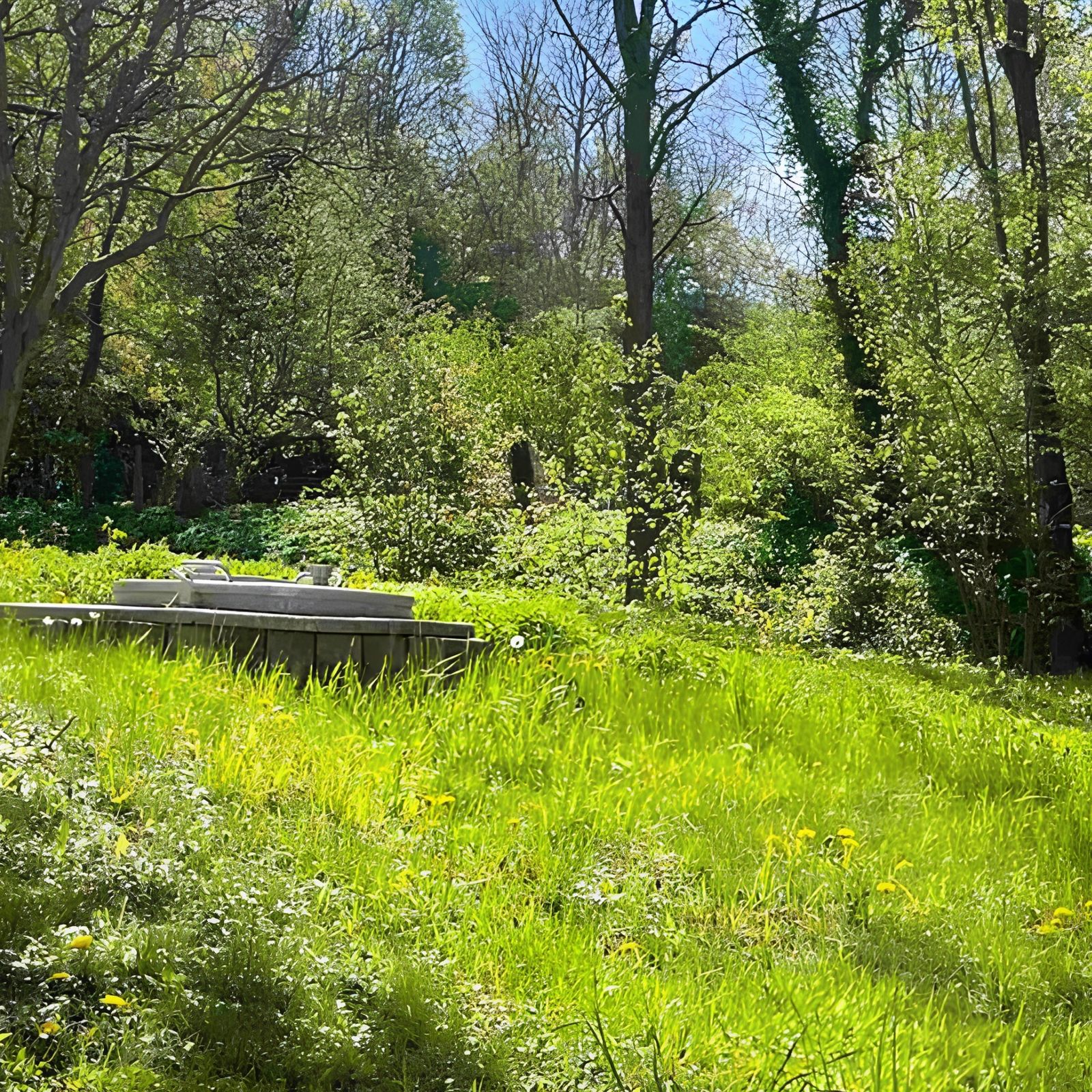 The Artesian well at Vintre Møller.
