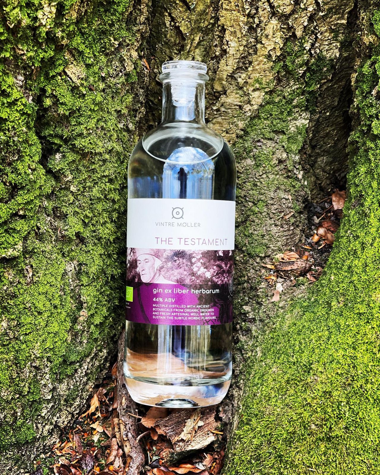 The Testament Organic Gin.